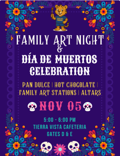 Family Art Night & Día de Muertos Celebration